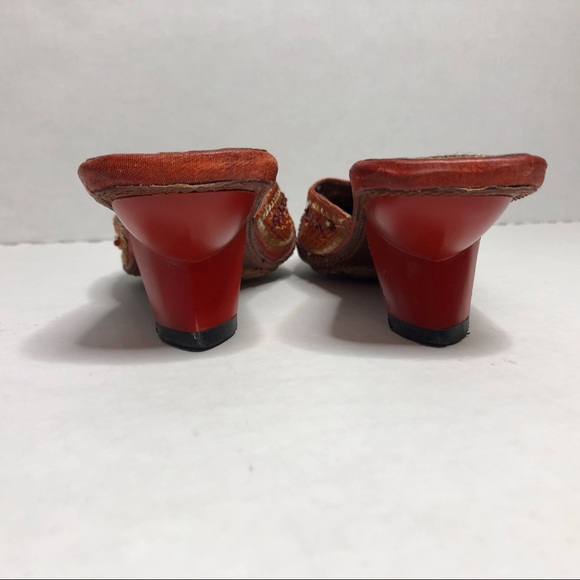 John Fashion square mules size 7 - Picture 8 of 8